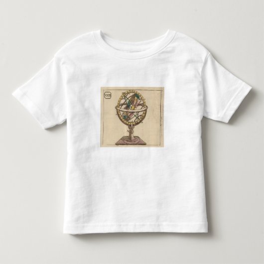 世界地図2 トドラーTシャツ (正面)