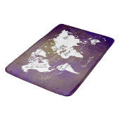 世界地図2 バスマット (アングル)