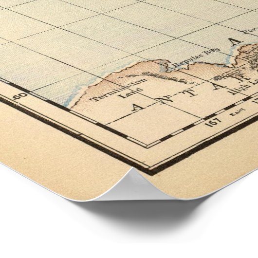 世界地図2 ポスター (角)