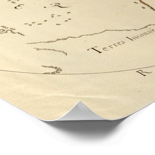 世界地図2 ポスター (角)