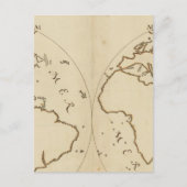 世界地図2 ポストカード (正面)