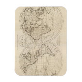 世界地図2 マグネット (縦)