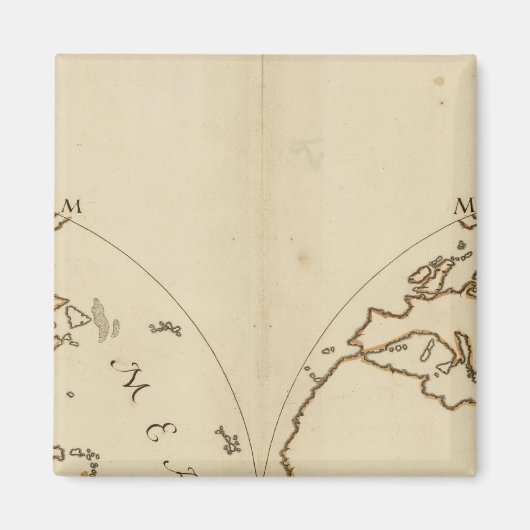 世界地図2 マグネット (正面)