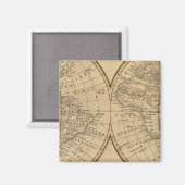 世界地図3 マグネット (正面/裏面)