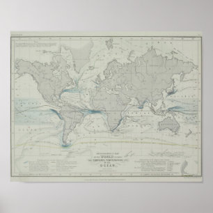 世界地図4 ポスター