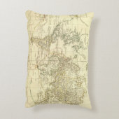 世界地図5 アクセントクッション (裏面(縦))