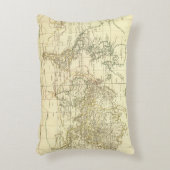 世界地図5 アクセントクッション (正面(垂直))