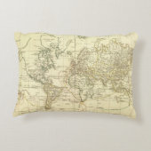 世界地図5 アクセントクッション (裏面)