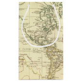 世界地図5 スモールペーパーバッグ (裏面)