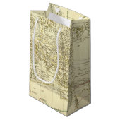 世界地図5 スモールペーパーバッグ (正面アングル)