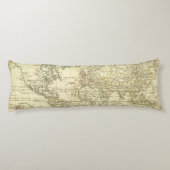 世界地図5 ボディピロー (裏面)