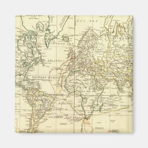 世界地図5 マグネット