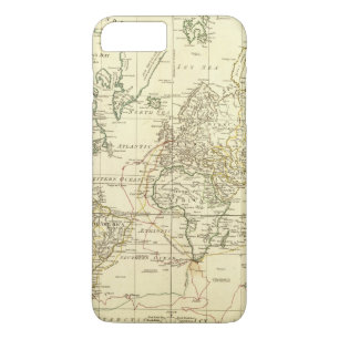 世界地図5 iPhone 8 PLUS/7 PLUSケース