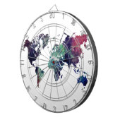 世界地図6 ダーツボード (正面右)