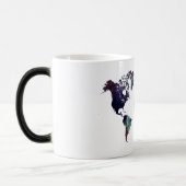世界地図6 モーフィングマグカップ (左)