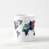 世界地図6 モーフィングマグカップ (中央)