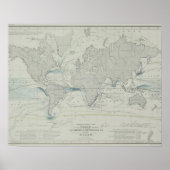 世界地図7 ポスター (正面)