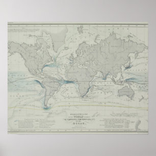 世界地図7 ポスター
