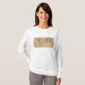 世界地図7 Tシャツ (正面フル)