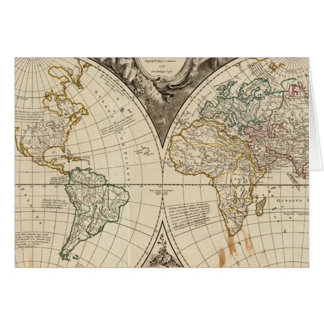 世界地図8 (正面横)