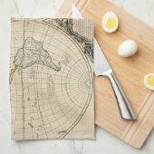 世界地図8 キッチンタオル (四つ折り)