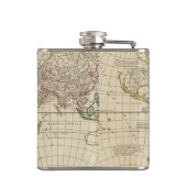 世界地図8 フラスク (裏面)