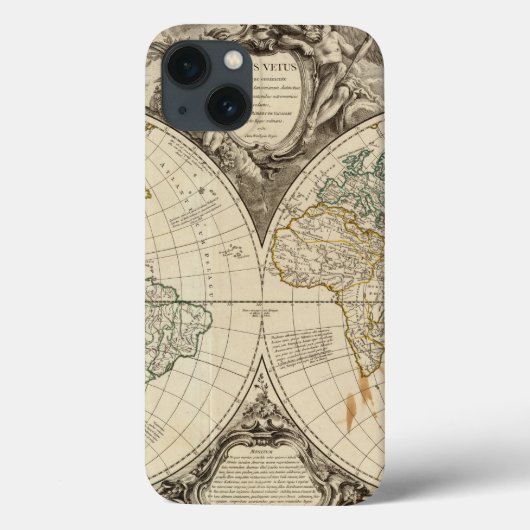 世界地図8 Case-Mate iPhoneケース (裏面)
