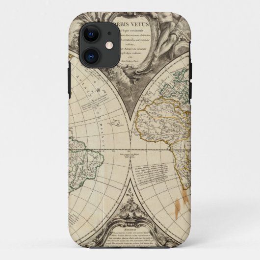 世界地図8 Case-Mate iPhoneケース (裏面)