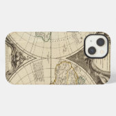 世界地図8 iPhoneケース (裏面横)
