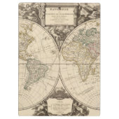 世界地図9 クリップボード (裏面)