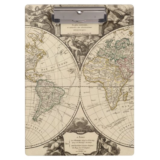 世界地図9 クリップボード (正面)