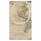 世界地図9 スモールペーパーバッグ (裏面)