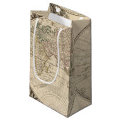 世界地図9 スモールペーパーバッグ (正面アングル)