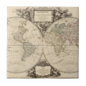 世界地図9 タイル (正面)