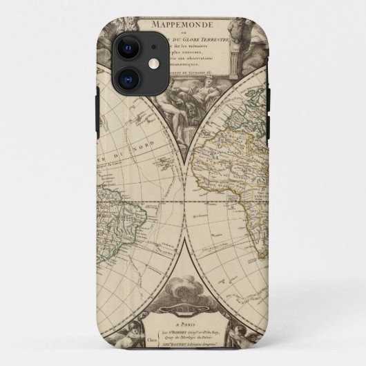 世界地図9 Case-Mate iPhoneケース (裏面)