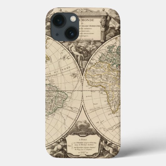 世界地図9 Case-Mate iPhoneケース (裏面)