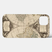 世界地図9 Case-Mate iPhoneケース (裏面 (横))