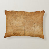 世界地図 アクセントクッション (裏面)