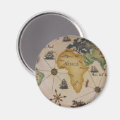 世界地図 – アフリカ マグネット (正面/裏面)