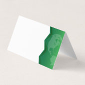 世界地図 |インタプリタ言語 名刺 (裏面)