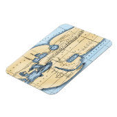 世界地図：エラトステネス マグネット (左側)