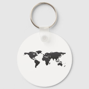 世界地図 キーホルダー
