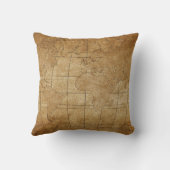 世界地図:グローバル探査ガイド クッション (裏面)