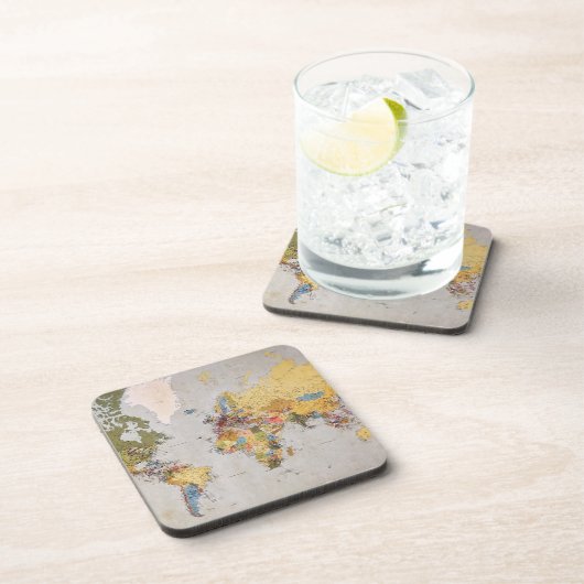 世界地図 コースター (右側)