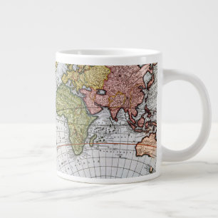 世界地図 ジャンボコーヒーマグカップ