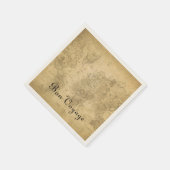 世界地図 スタンダードカクテルナプキン (角)