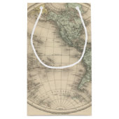 世界地図 スモールペーパーバッグ (裏面)