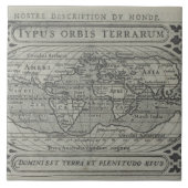 世界地図 タイル (正面)
