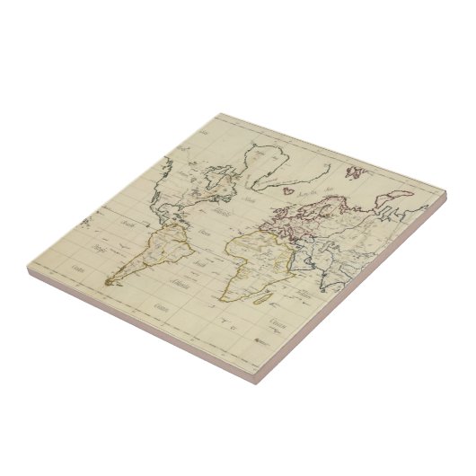 世界地図 タイル (側面)