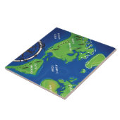 世界地図 タイル (側面)